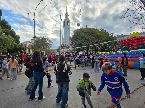 Gran convocatoria por el festejo del Día del Niño